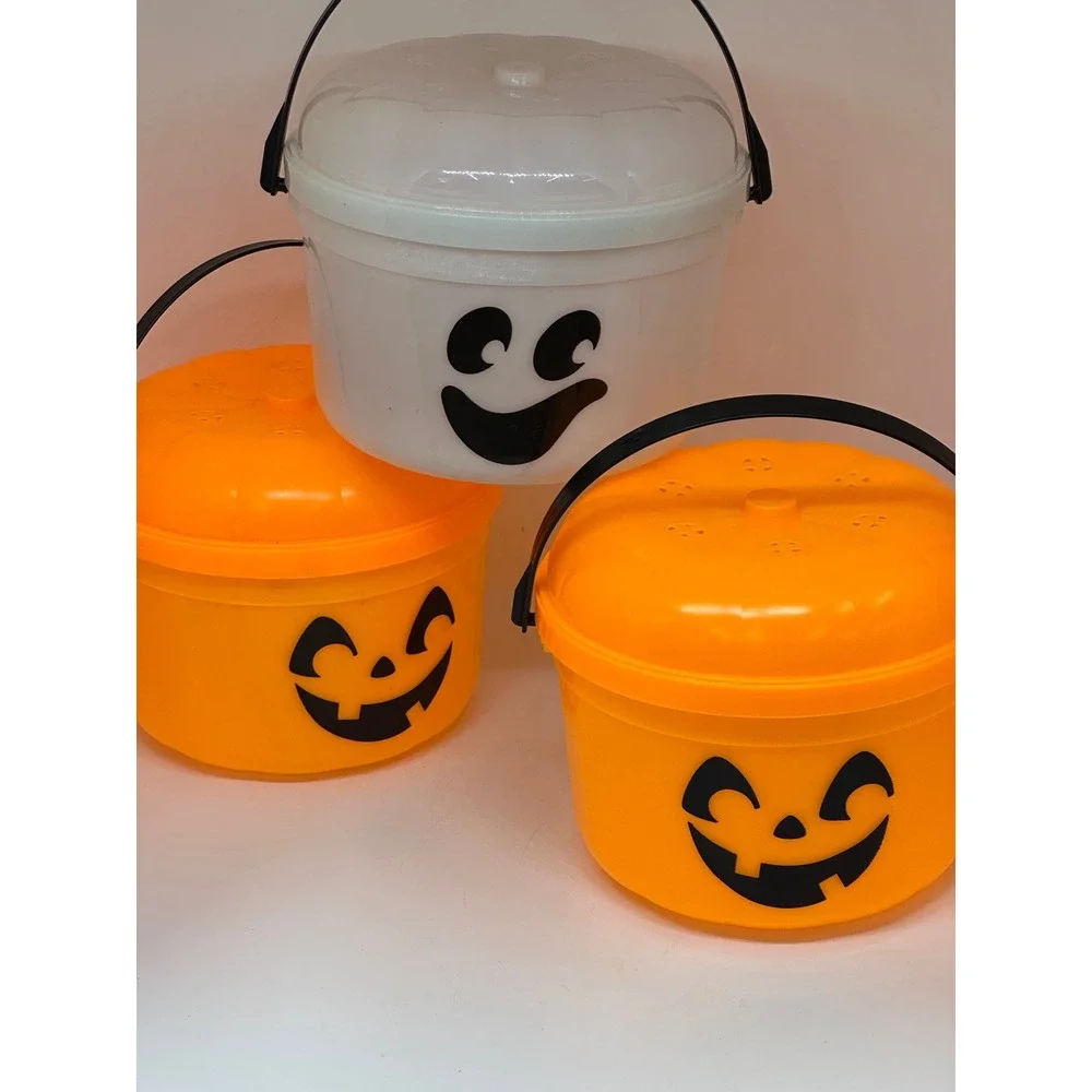 McDonalds Happy Meal 1986 McGoblin Halloween Pails Treat Buckets 3